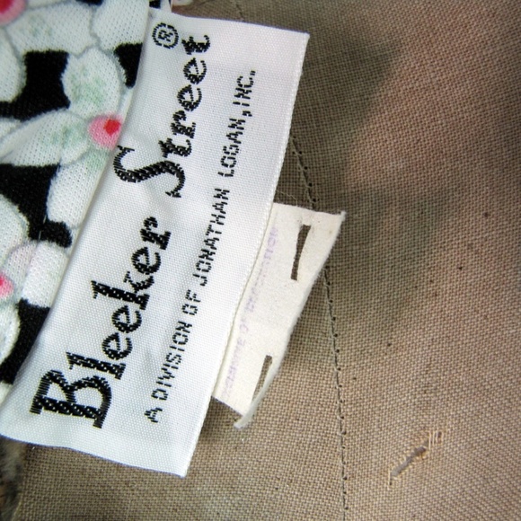 Vintage 70s Womans Dress Jonathan Logan Bleeker Street Size 10 Long Sleeves - Picture 8 of 8